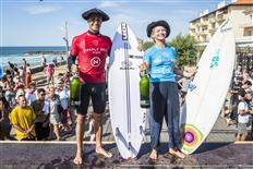 Anat Lelior and Andy Criere Claim 2019 Deeply Pro Anglet Titles