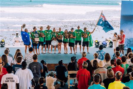 Australia Crowned Team World Champion at the 2025 Surf City El Salvador ISA World Surfing Games
