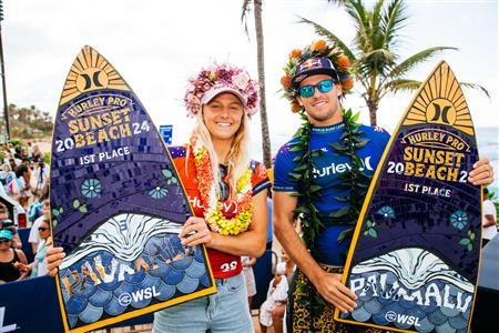 Australians Molly Picklum and Jack Robinson Win Hurley Pro Sunset Beach