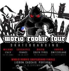 Black Yeti announces the World Rookie Tour Skateboarding!