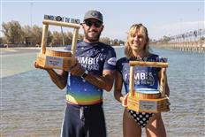 Coco Ho and Filipe Toledo Win Michelob ULTRA Pure Gold Rumble at the Ranch
