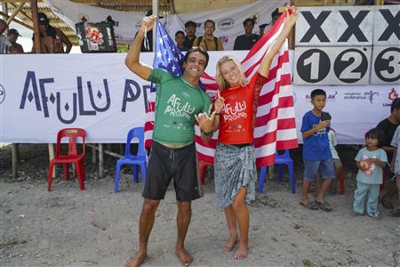 Ella McCaffray and Rafael Castro Win Afulu Pro 2025 APSS Shortboard Divisions