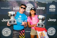 Finn McGill and Vahine Fierro Crowned 2017 WSL World Junior Champions