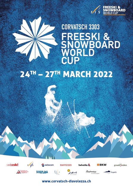 FIS Freeski & Snowboard World Cup Corvatsch 2022 is around the corner
