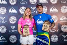 Gabriel Medina & Carissa Moore win Quiksilver & Roxy Pro France