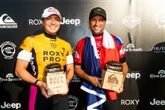 Jeremy Flores and Carissa Moore Win 2019 Quiksilver Pro and Roxy Pro France