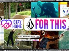 Join Volcom's global movement: #StayHomeForThis