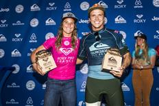 Julian Wilson and Courtney Conlogue Win Quiksilver Pro and Roxy Pro France 2018