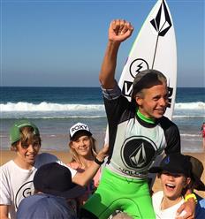 So stoked to Win the Junior Men's Volcom TCT National Championships today at North Narrabeen!!