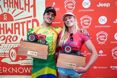 Lakey Peterson and Gabriel Medina Win 2019 Freshwater Pro