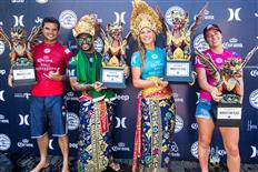 Lakey Peterson and Italo Ferreira Win Corona Bali Protected