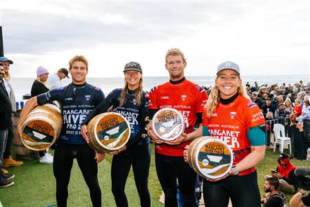 Margaret River Pro Concludes with Australians Jack Robinson and Isabella Nichols Taking the Wins