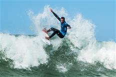 Maxime Huscenot (FRA) during Day 1. Credit: © WSL / Poullenot