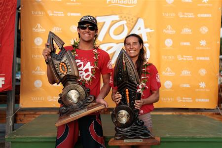 Moana Jones Wong and Jackson Bunch Win Inaugural 2026 TOA Pro Punaauia