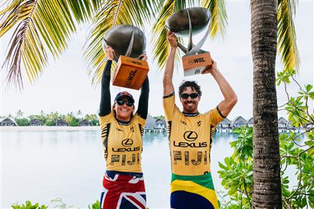 Molly Picklum and Yago Dora Crowned 2025 World Champions at Lexus WSL Finals Fiji Presented by Corona Cero