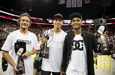 Nyjah Huston & Chris Joslin are the top two at the New Jersey SLS Nike SB World Tour stop