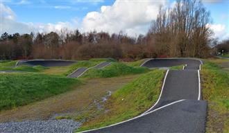 Parc Melin Mynach skatepark and pumptrack - Gorseinon