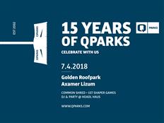 QParks are having a Birthday Party: 15 Years for Freestyle – save the date!