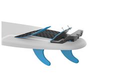 Sharksheild now integrates onto your surfboard!