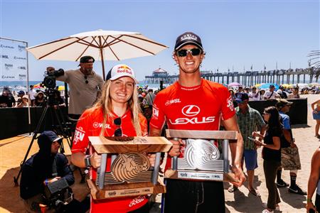Sierra Kerr and Jake Marshall Win 2026 Lexus US Open of Surfing Presented by Pacifico