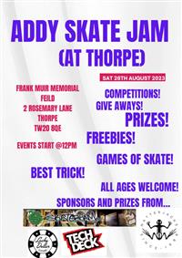 Addy Skate Jam - Thorpe 2023