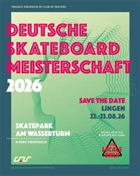 Deutsche Skateboard Meisterschaft - Lingen 2026