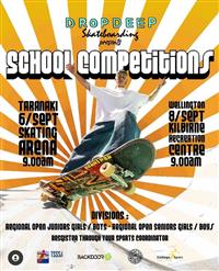 Drop Deep Skateboarding School Competitions - Taranaki 2021 - POSTPONED