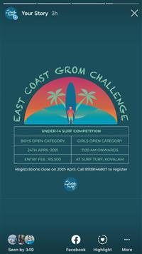 East Coast Grom Challenge - Kovalam 2021