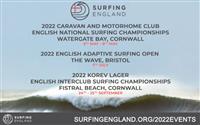 English National Surfing Championships - Watergate Bay, Cornwall 2022