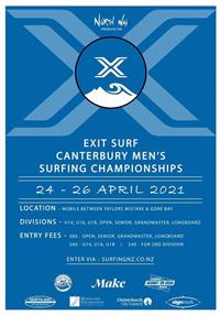 Exit Surf Men’s Canterbury Champs, Christchurch, NZ 2021