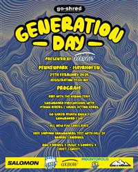 go-shred GENERATION DAY I Penken Park 2026