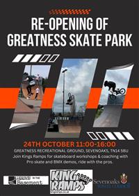 Greatness Skatepark Jam - Sevenoaks 2023