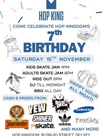 Hop Kingdom 7th Birthday Party - London 2025