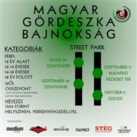 Hungarian Skateboarding Championship - Street - Szentendre 1# 2021