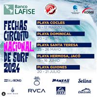 National Surfing Circuit - Costa Rica - Santa Teresa 2024