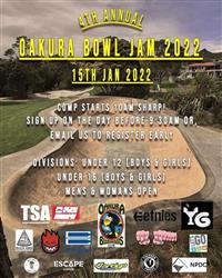 Oakura Bowl Jam - Taranaki 2022