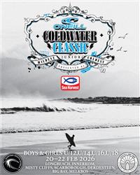 O’Neill Cold Water Junior Classic Presented by Sea Harvest - Cape Town 2026