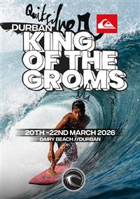 Quiksilver King of the Groms - Dairy Beach, Durban 2026