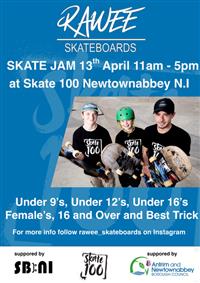 Rawee Skate Jam - Newtownabbey 2024