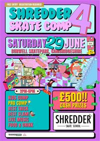 Shredder Skate Comp 4 - Cambridge 2024