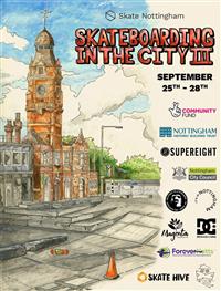 Skateboarding in the City - Nottingham 2025