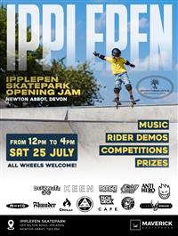 Skatepark Opening Jam - Ipplepen 2026