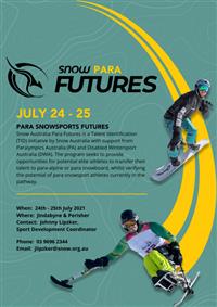 Snow Australia Para FUTURES - Perisher 2021