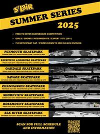 Summer Series Skateboard Contests - Stop #8 - Elk River SkatePark 2025