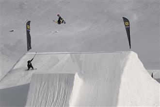 Snowboard Slopestyle World Cup finals 2021 find new home at Corvatsch Park in Silvaplana