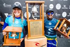 Stephanie Gilmore and Italo Ferreira Win Rip Curl Pro Bells Beach