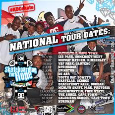 Skateboarding For Hope South Africa dates are out!