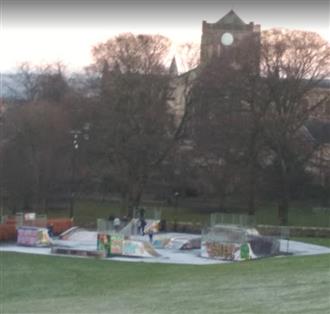 The Sele Skatepark (Hexham park)