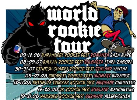 2022 World Rookie Tour Skateboard Dates Are Out!